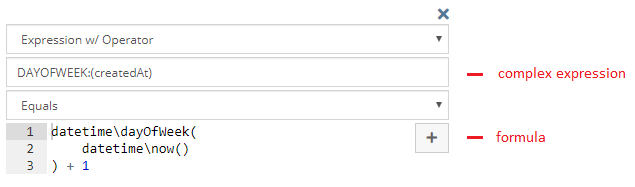 Complex Expression filter